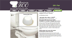 Desktop Screenshot of jewelsfortheloo.com