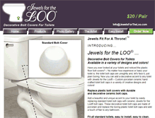 Tablet Screenshot of jewelsfortheloo.com